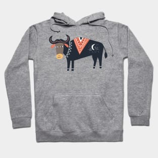 Funny Arty Buffalo Hoodie